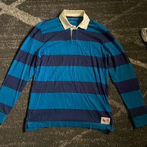 Aeropostale striped blue long sleeve